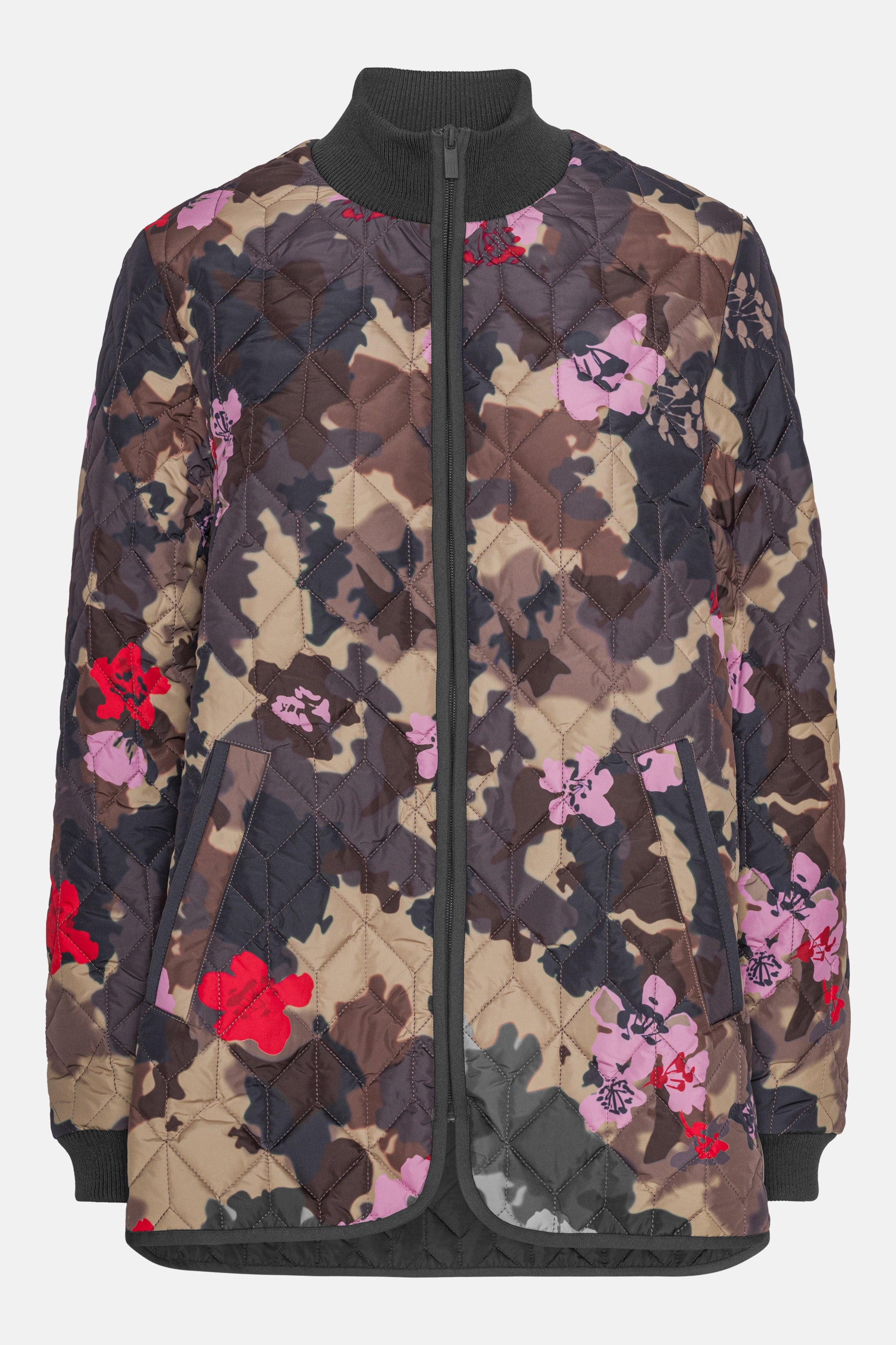 Ilse Jacobsen Hornbæk Outerwear Steppjacke Jacket 799 Floral Camo
